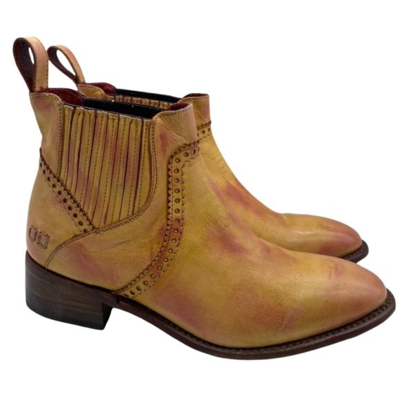 Bed Stu Shoes New Bed Stu Ellice Leather Chelsea Ankle Boot In